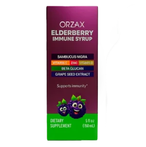 ORZAX, Elderberry Immune Syrup, 150 мл