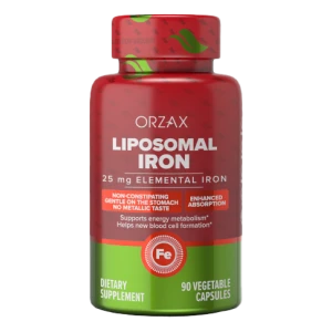 ORZAX, Liposomal Iron, 90 капс