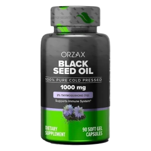 ORZAX, Black Seed Oil, 90 капс