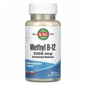 KAL, Methyl B-12 Sustained Release, 60 табл