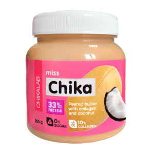 CHIKALAB, Паста арахисовая с кокосом, 250 г