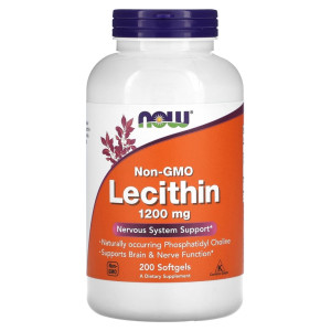 NOW, Lecithin 1200 мг