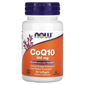 NOW, CoQ10 100 мг