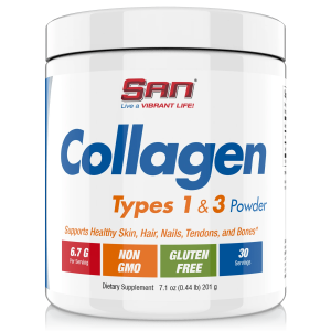SAN, Collagen Types 1&3 Powder, 201 г