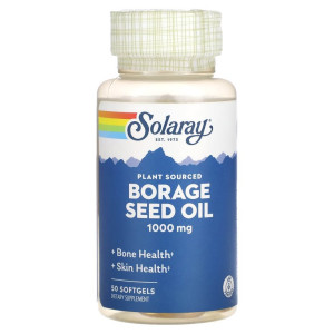 Solaray, Borage Seed Oil, 50 табл