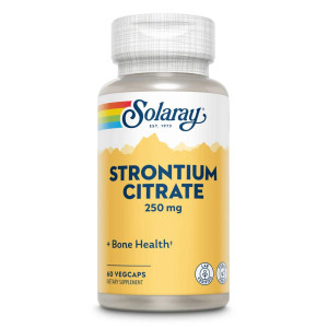Solaray, Strontium Citrate, 60 капс
