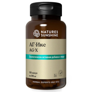 NATURE'S SUNSHINE, AG-X, 100 капс (100 порций)