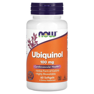 NOW, Ubiquinol 100 мг