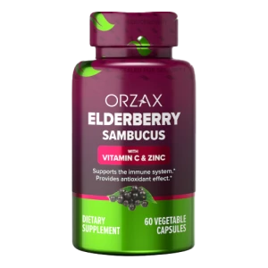ORZAX, Elderberry, 60 капс